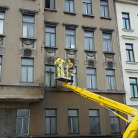 Gründerzeit-Fassade in Leipzig