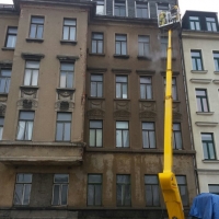 Gründerzeit-Fassade in Leipzig